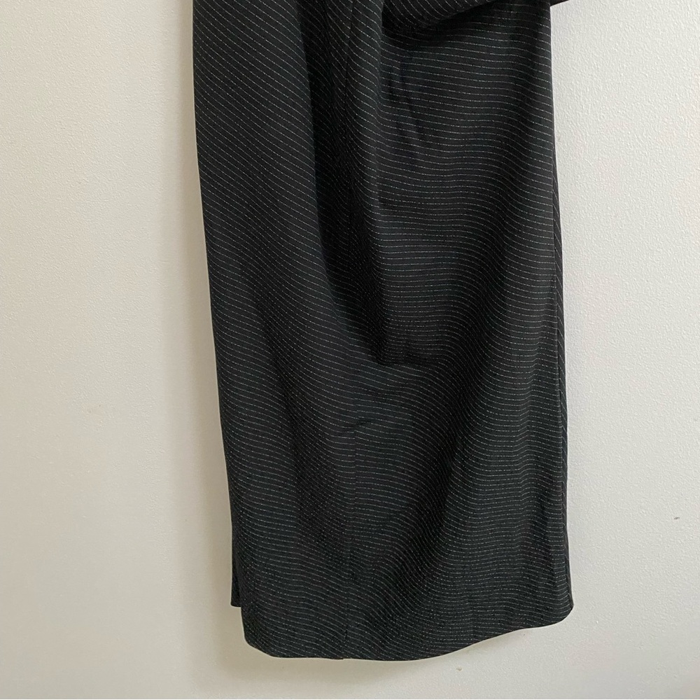 Zara Studio Pinstripe Dress Limited Edition M - Picture 8 of 15